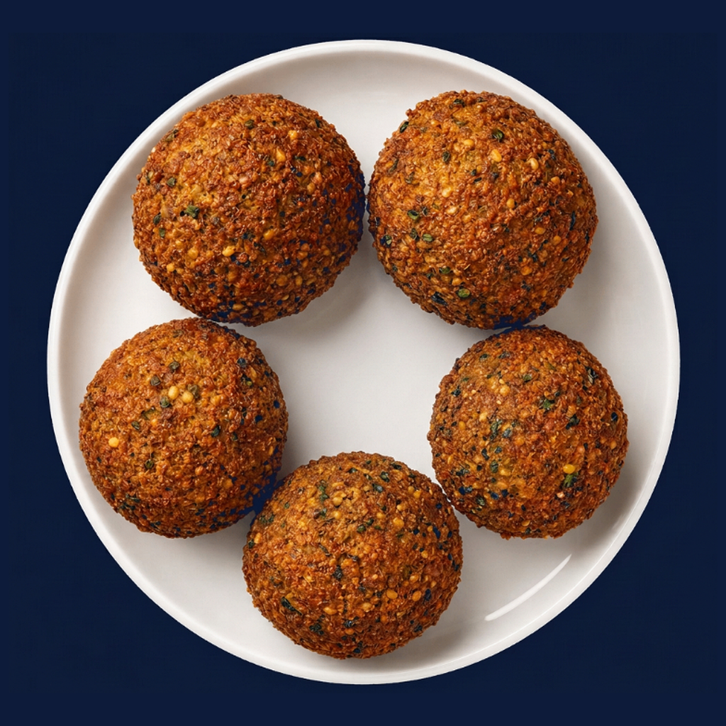Single falafel piece