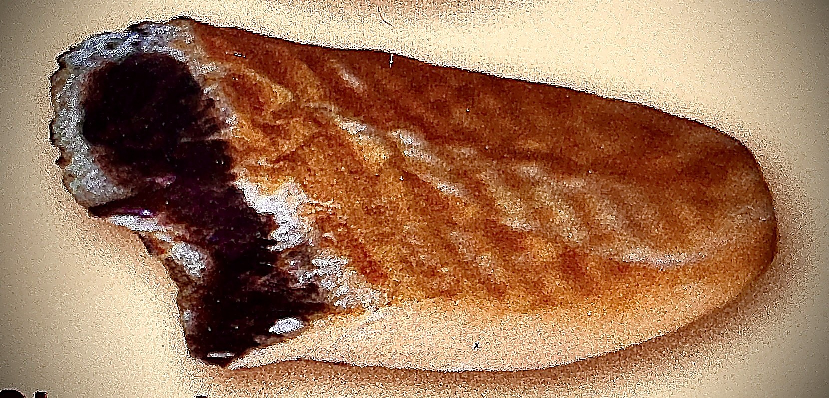Chocolate delight pastry with chocolate filling